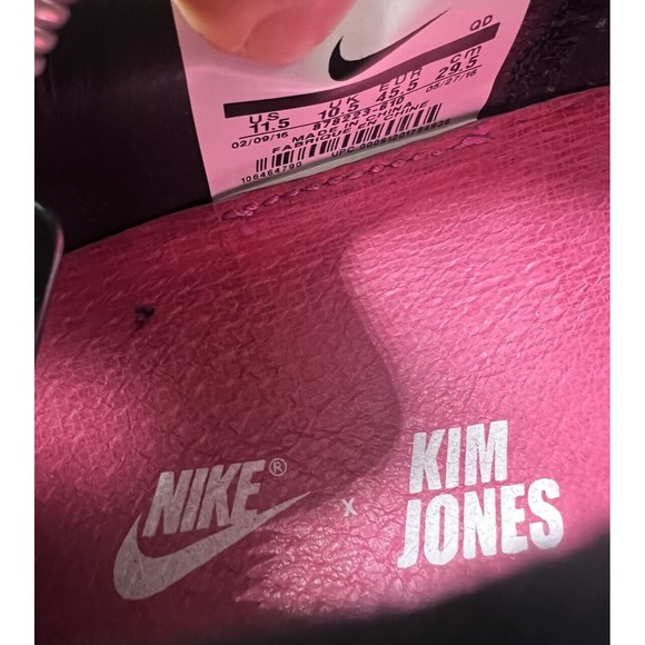 Nike Air Zoom LWP '16 Kim Jones Black 878223 610 Men Sz 11.5 Preowned - Picture 10 of 11